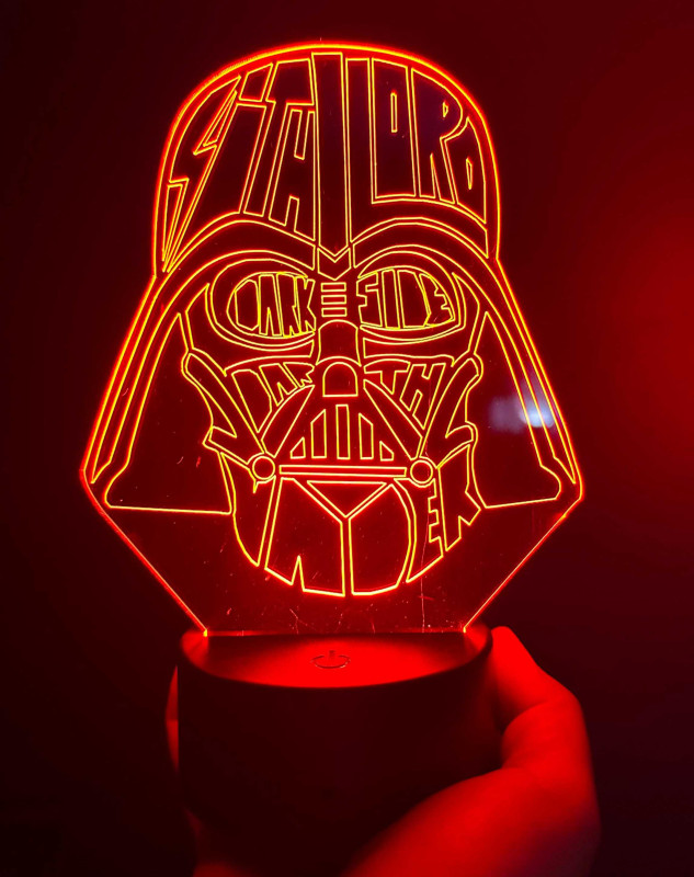 Lampara RGB Darth Vader Star Wars