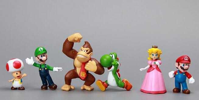 Set Figuras de Mario Bros